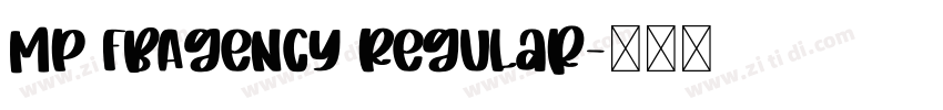 MP FBAgency Regular字体转换